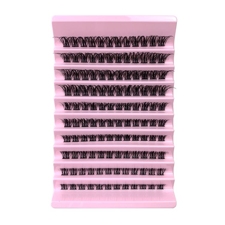 10 Rows Of Thick And Curled Diy Eyelashes 8mm-16mm