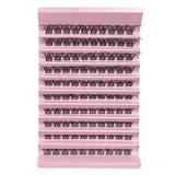 10 Rows Of Thick And Curled Diy Eyelashes 8mm-16mm