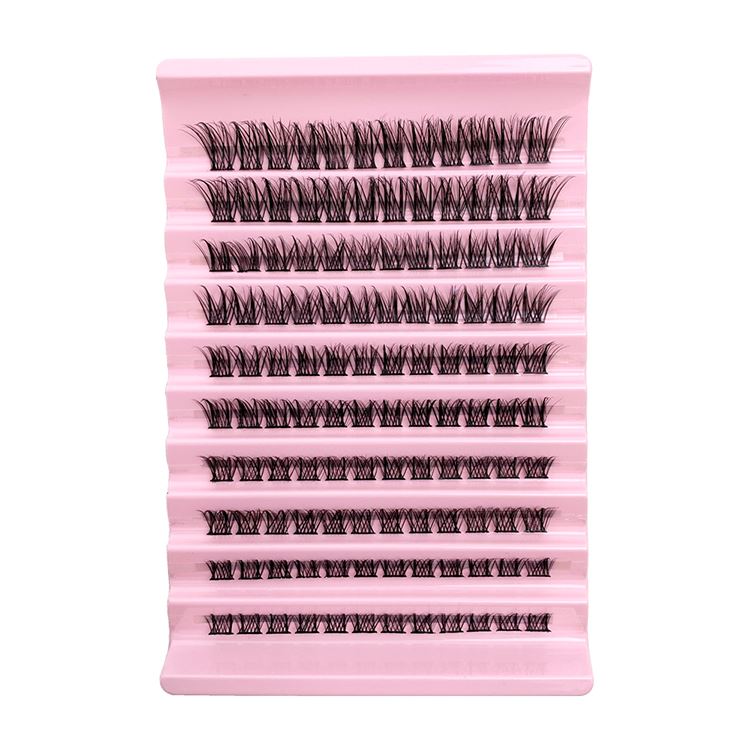 10 Rows Of Thick And Curled Diy Eyelashes 8mm-16mm