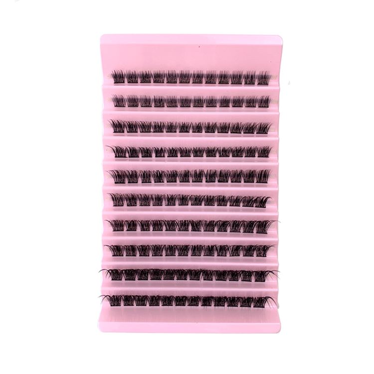 10 Rows Of Thick And Curled Diy Eyelashes 8mm-16mm