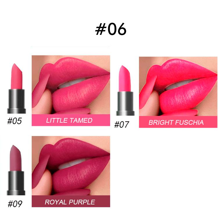 3-Piece Set Nude Matte Lipstick