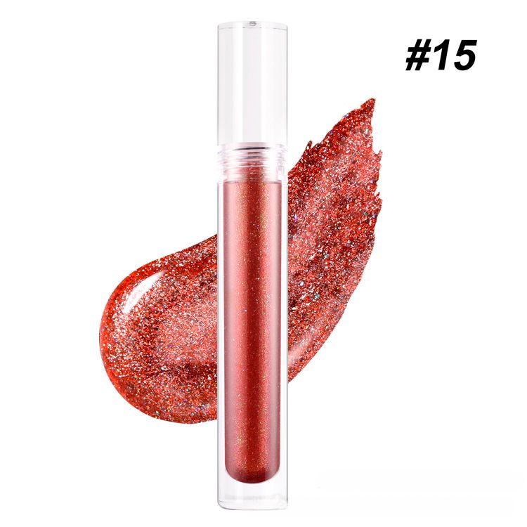 15 Colors Pearlescent Illusion Lip Gloss