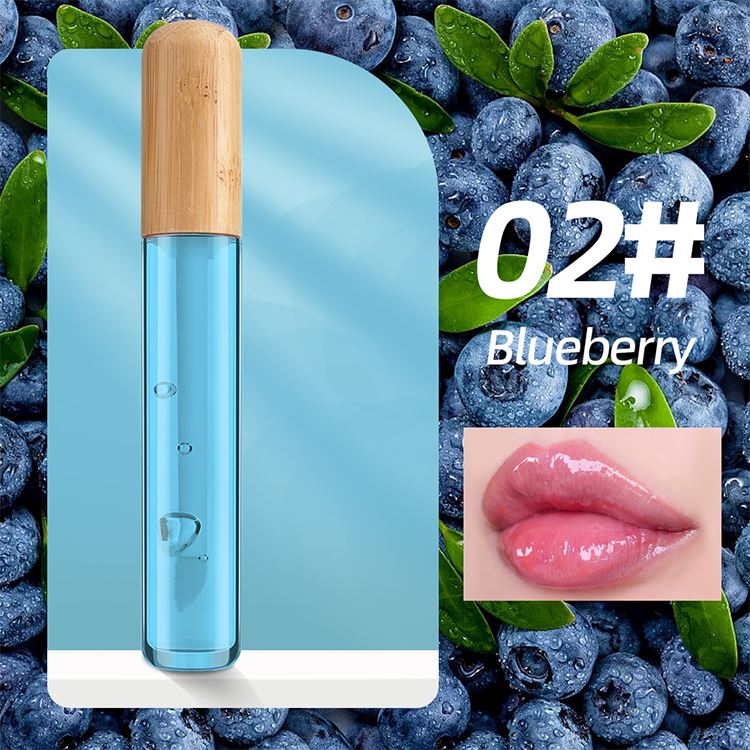 10-Color Lip Care Vegan Fruit Moisturizing Lip Oil