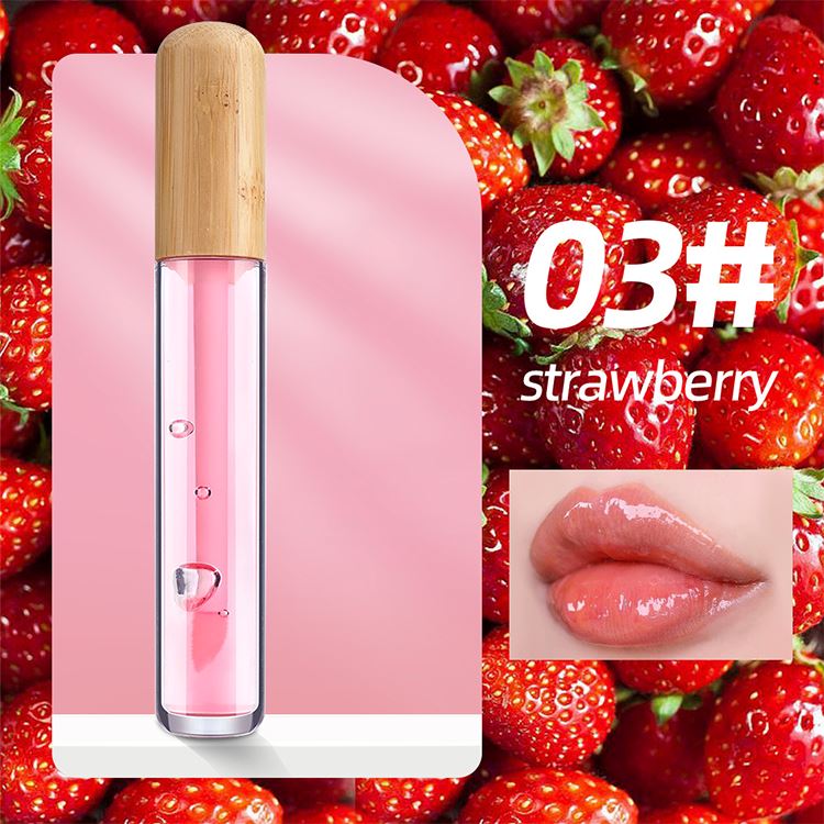 10-Color Lip Care Vegan Fruit Moisturizing Lip Oil