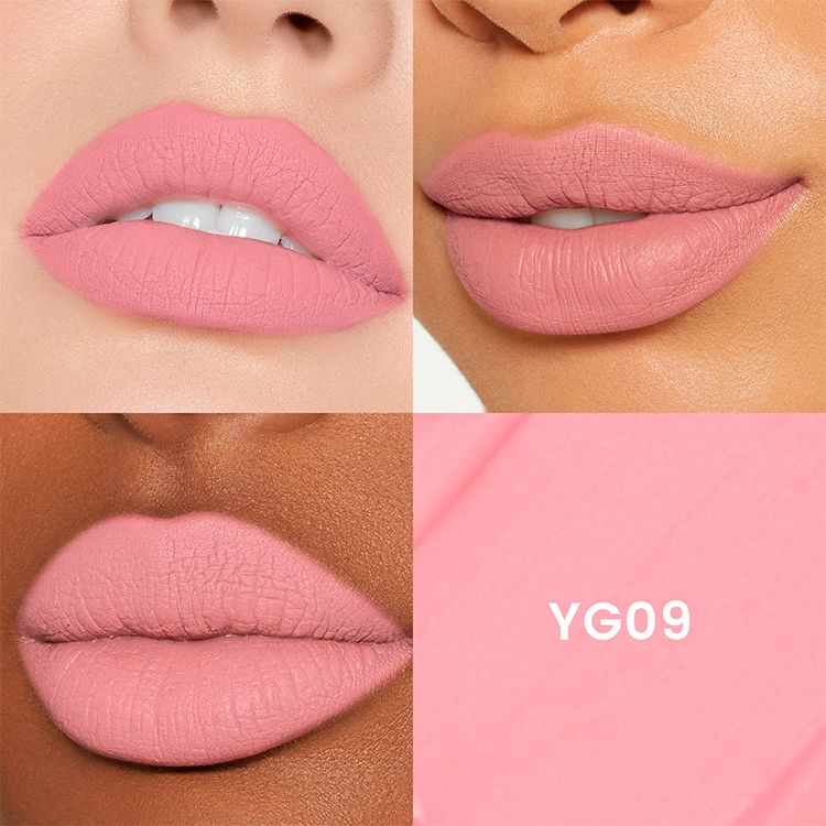 58 Colors Waterproof Non-stick Liquid Lipstick Moisturizing Lip Gloss【CC01-YG09】