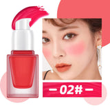 6 color liquid blush