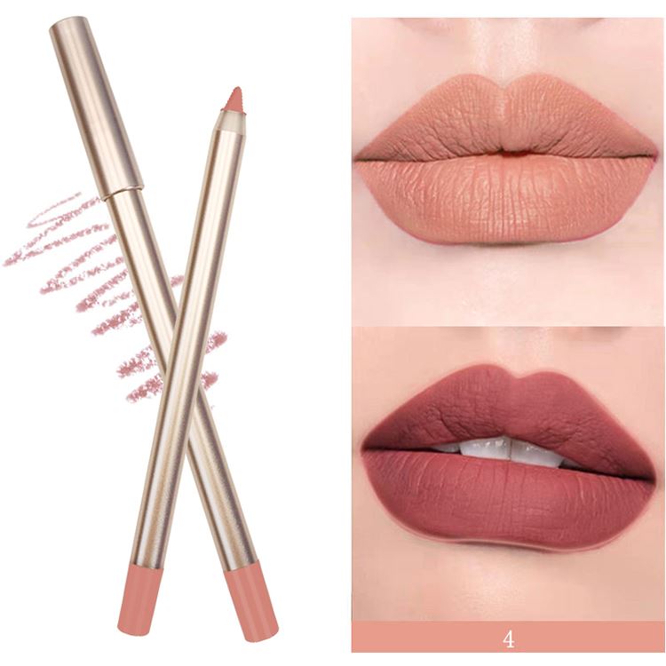 15 colors gold tube lip liner