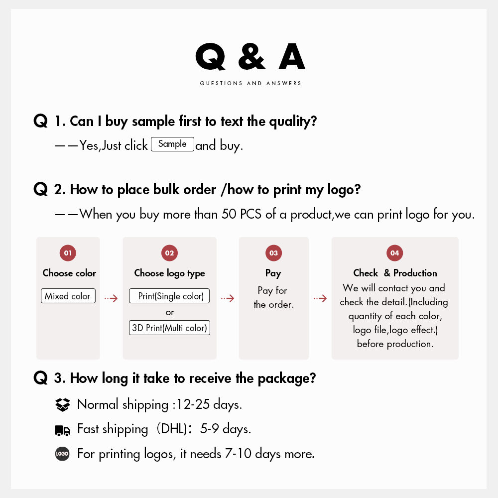 LOGO fee (flat shape)