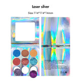 【Free Shipping】Sample Set of 169Pcs Full set of DIY Monochrome eyeshadow & Different Colors of 9 pan DIY empty Palette