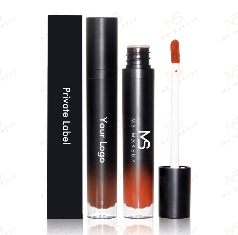 12 Colors Gradient Round Tube Liquid Lipsticks - MSmakeupoem.com