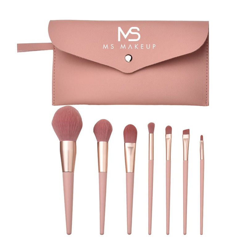 Nude powder makeup brush