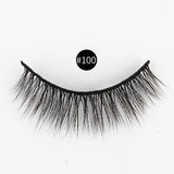 1 pair of 3D imitation mink false eyelashes laser box
