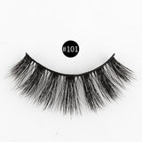 1 pair of 3D imitation mink false eyelashes laser box