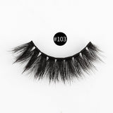 1 pair of 3D imitation mink false eyelashes laser box