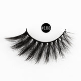 1 pair of 3D imitation mink false eyelashes laser box