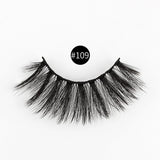 1 pair of 3D imitation mink false eyelashes laser box