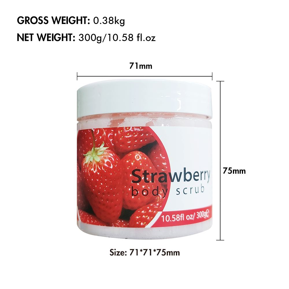 Körperpeelings mit 5 Geschmacksrichtungen (50 Stück)