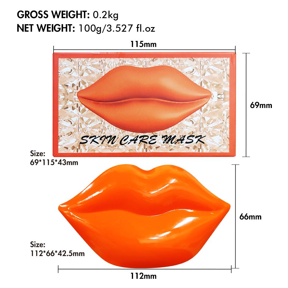 Estompe les rides des lèvres masque exfoliant pour les lèvres