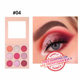 【SAMPLE】9 Color Highpigment Eyeshadow Palette -【Free Shipping On Mix Order Over $39.9】