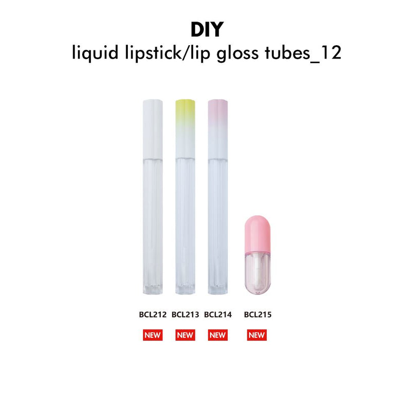 Tubos de brillo y lápiz labial líquido DIY12