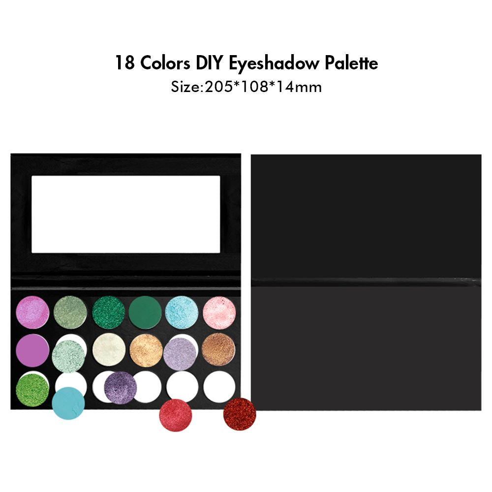 【Free Shipping】Sample Set of 195Pcs A set of all kinds of eye products line & Different kinds of DIY empty Palette