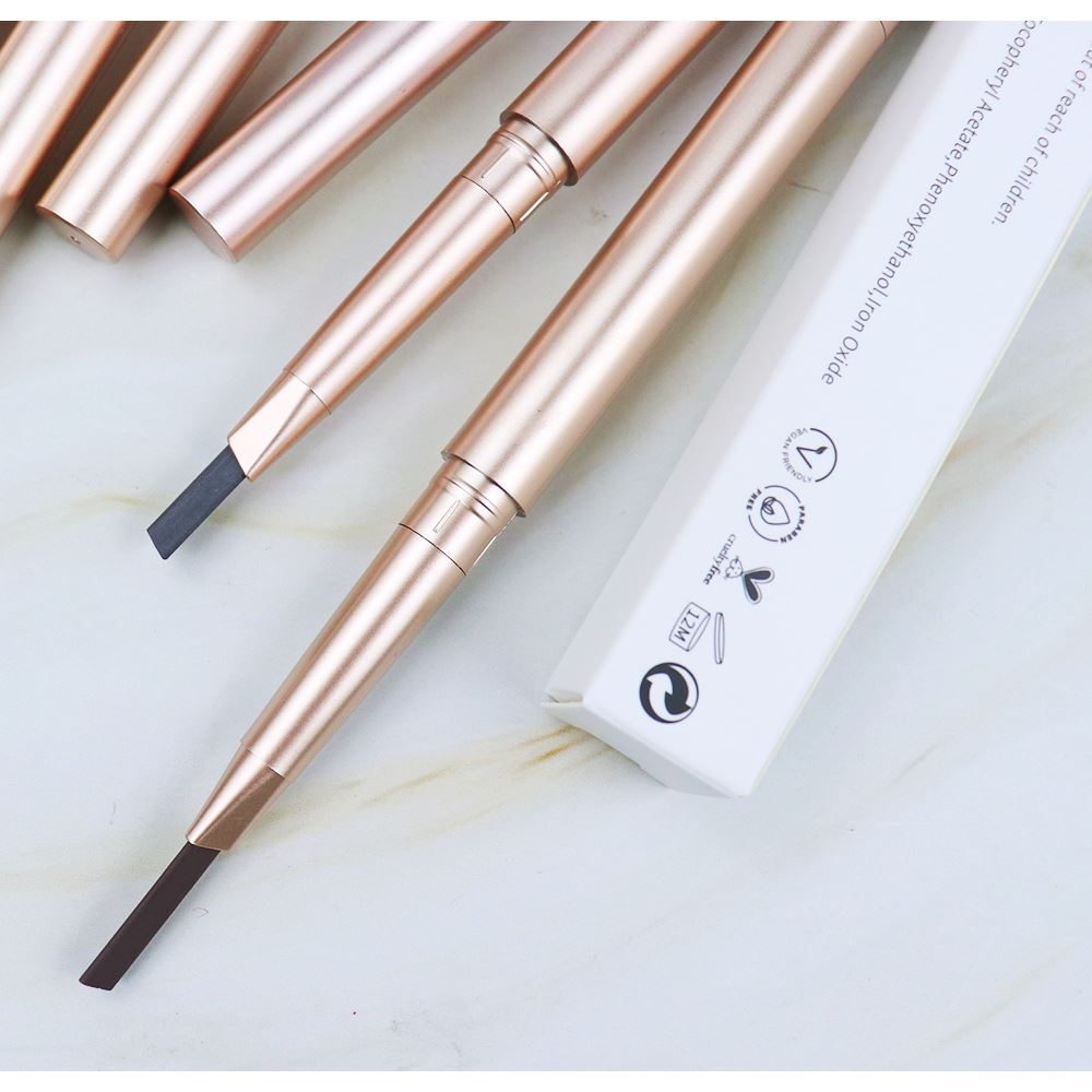 6 Colors  Gold Tube Eyebrow Pencil