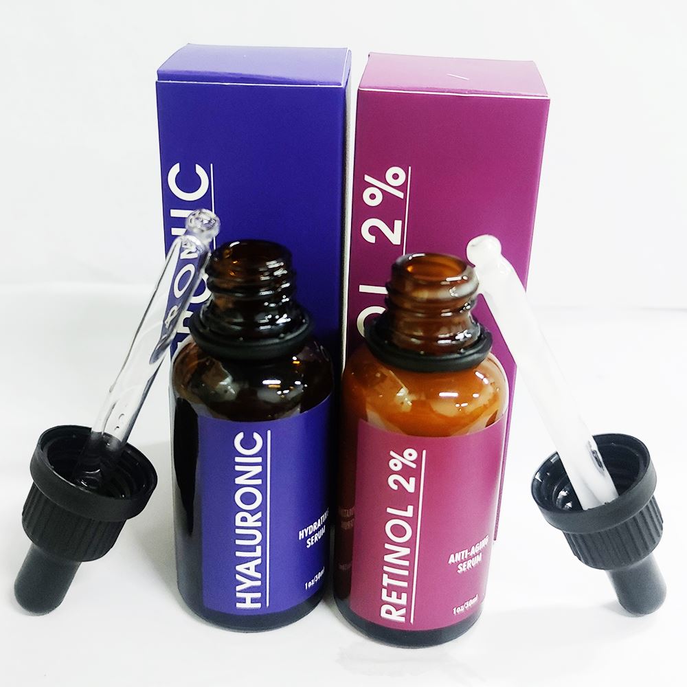 Essence d'acide hyaluronique de rétinol de vitamine C (10pcs)
