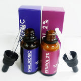 Essence d'acide hyaluronique de rétinol de vitamine C (10pcs)