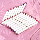42 colors glossy liquid lip gloss #1-#33