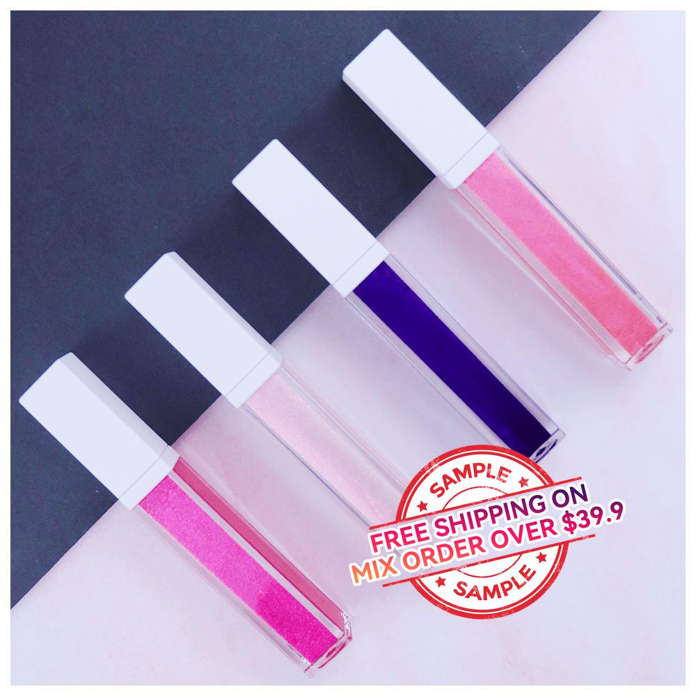 15 Colors White Square Tube Lip Gloss - MSmakeupoem.com
