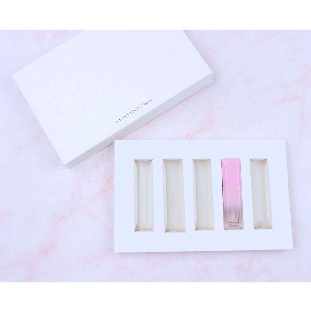 Juego de 5 uds de pintalabios líquido/brillo de labios Diy-B