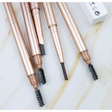 6 Colors  Gold Tube Eyebrow Pencil