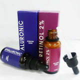 Essence d'acide hyaluronique de rétinol de vitamine C (10pcs)