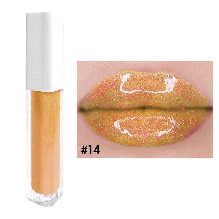 52 colors white square tube moisturizing lip gloss(#1-#26)