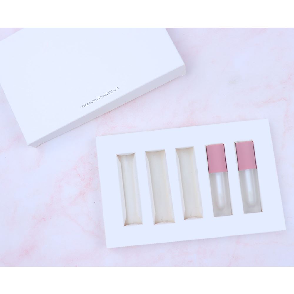 Juego de 5 uds de pintalabios líquido/brillo de labios Diy-B