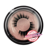 【SAMPLE】False eyelashes gold box  (3D mink hair)  -【Free Shipping On Mix Order Over $39.9】