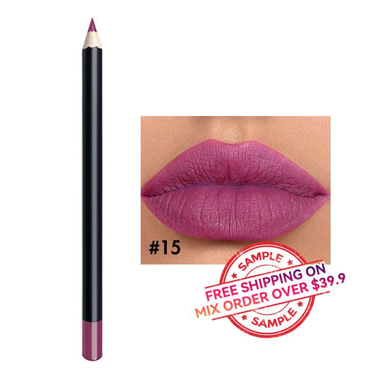 【SAMPLE】25color black tube lip liner -【Free Shipping On Mix Order Over $39.9】