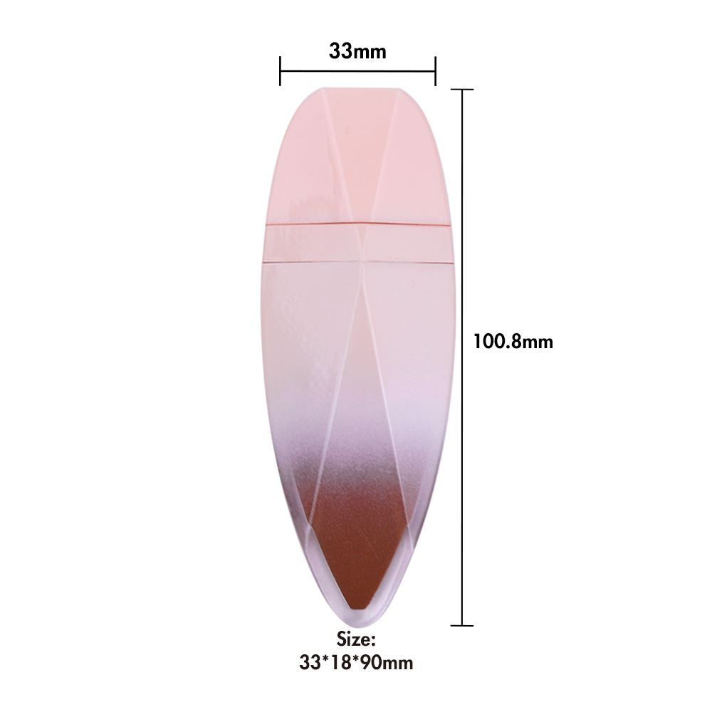 34 colors Pink leaf gradient tube lip gloss(#1-#22)