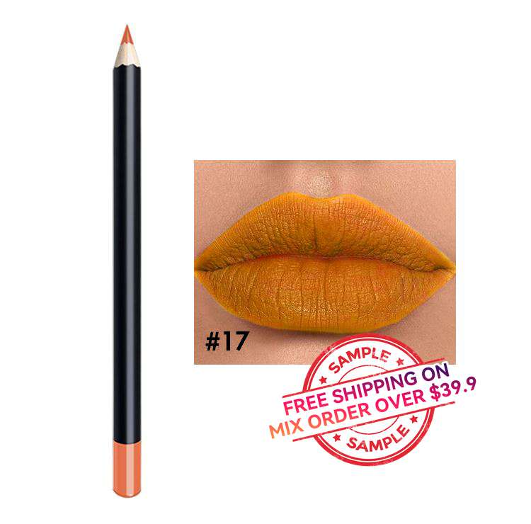 【SAMPLE】25color black tube lip liner -【Free Shipping On Mix Order Over $39.9】