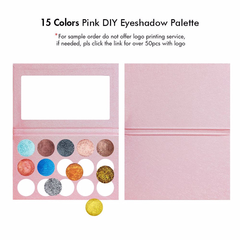 15 Colors Custom Eyeshadow Palette【Sample】 - MSmakeupoem.com