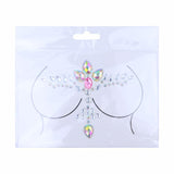 25 Kind of Carnival Party Chest Decorated with Resin Diamond Tattoo Stickers