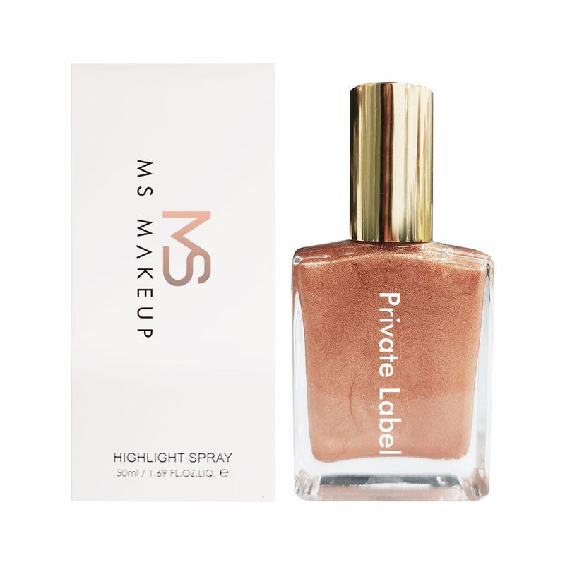 5 Colors Quicksand Highlight Makeup Setting Spray Private Label