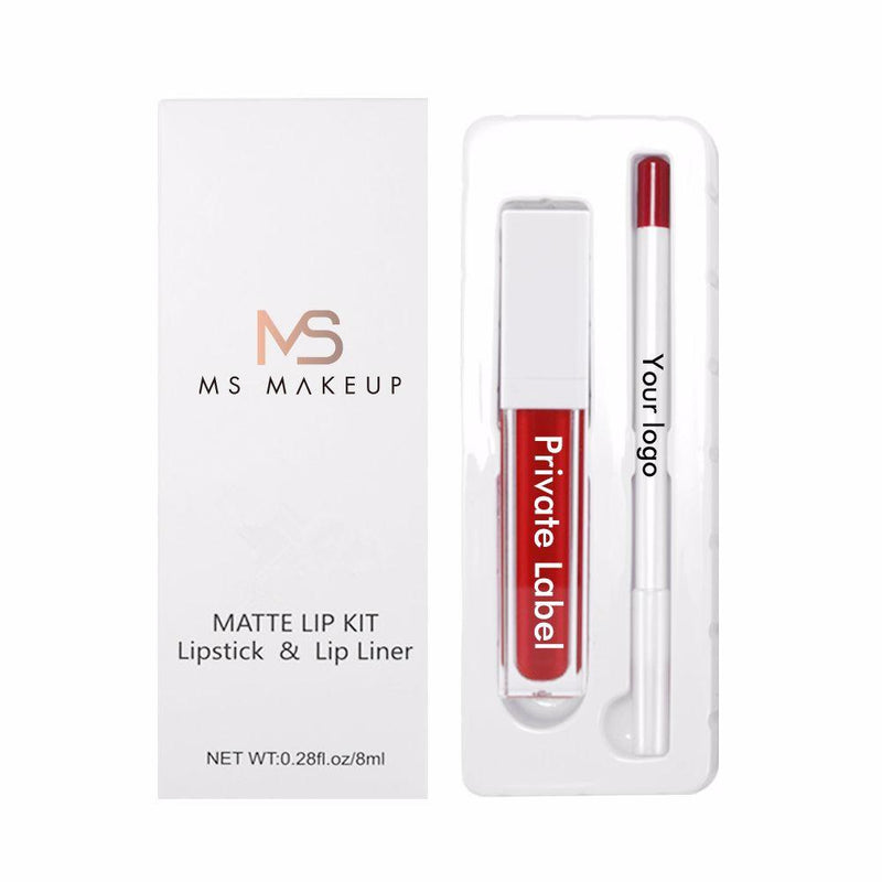 17 Colors Liquid Lipstick & Lip Liner Set - MSmakeupoem.com