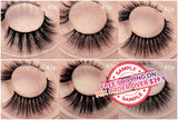 【SAMPLE】False eyelashes gold box  (3D mink hair)  -【Free Shipping On Mix Order Over $39.9】