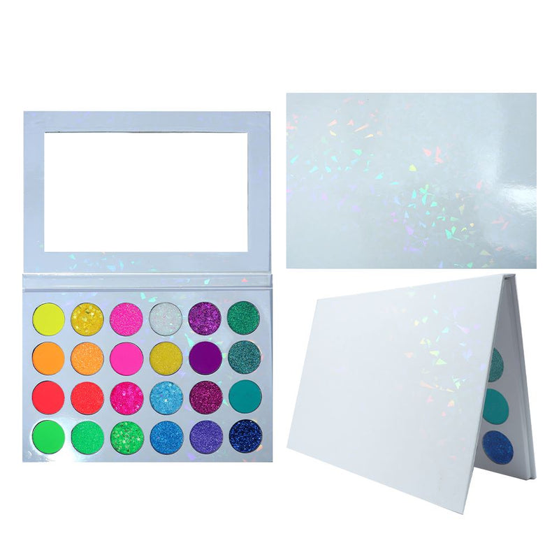 Palette di ombretti primaverili ed estivi di 24 colori