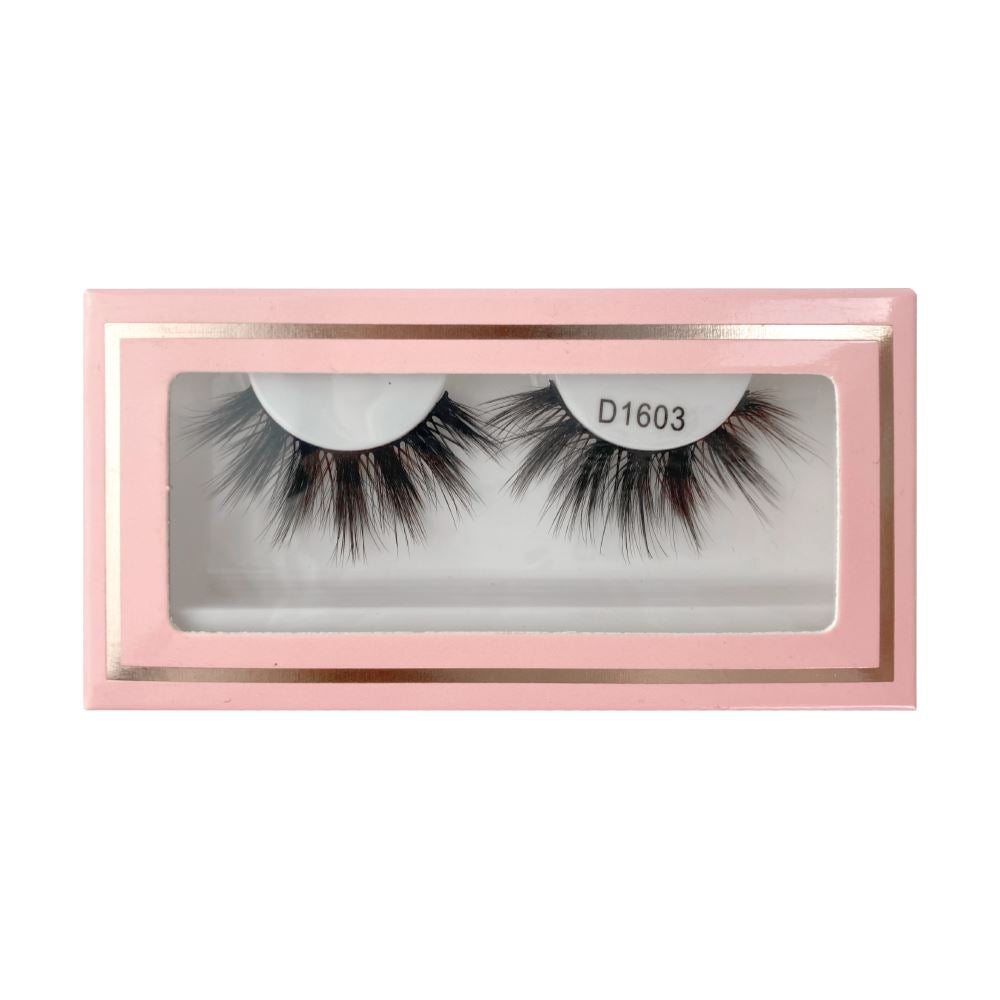 1 Pair Of High Imitation Mink Hair False Eyelashes