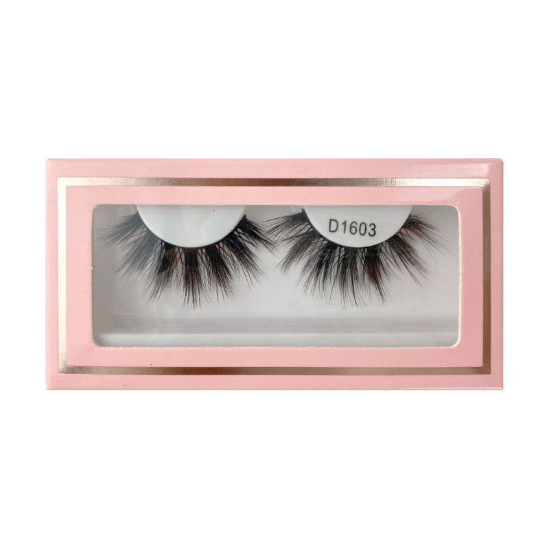 1 Pair Of High Imitation Mink Hair False Eyelashes