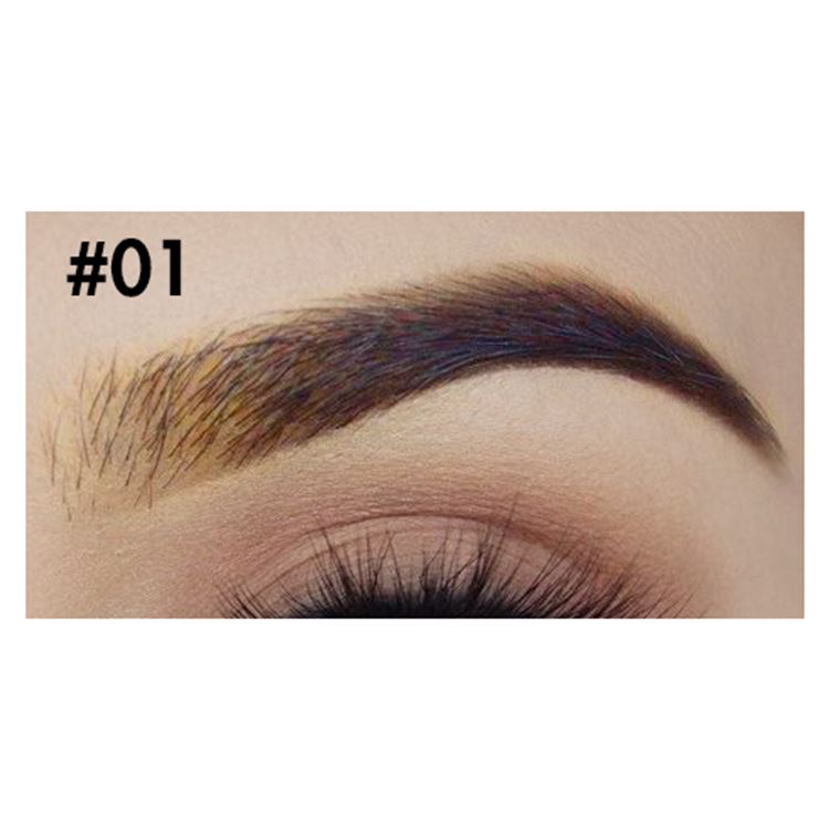 6 Colors  Gold Tube Eyebrow Pencil