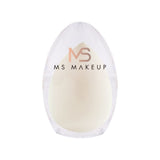 7 color drop-shaped beauty egg (with round clear plastic box)