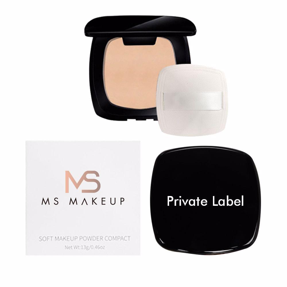 2 Colors Soft Makeup Powder Compact - MSmakeupoem.com